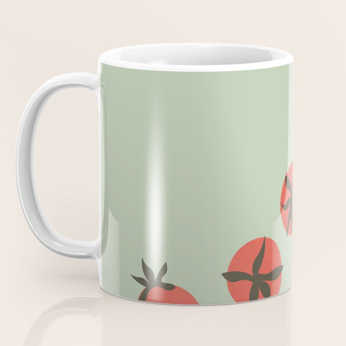 Tomato Print Coffee Mug Gallery Image 3