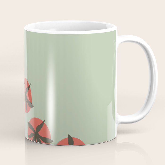 Tomato Print Coffee Mug Gallery Image 1