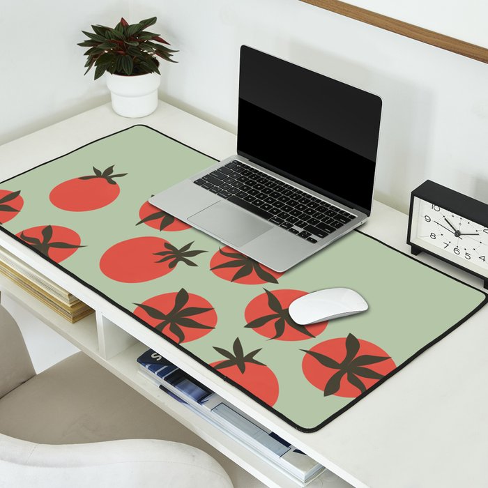 Tomato Print Desk Mat Gallery Image 2