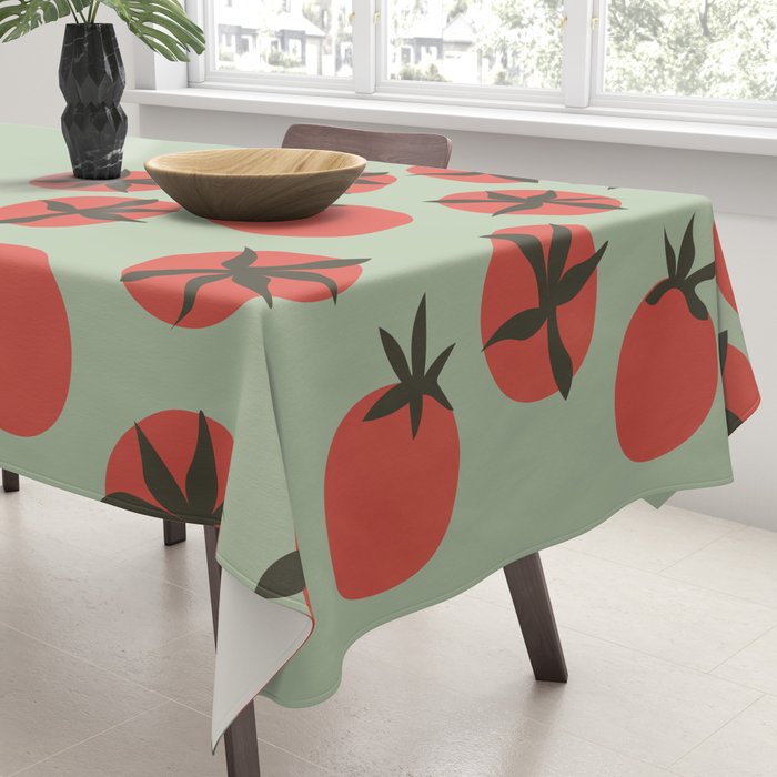 Tomato Print Tablecloth Gallery Image 3