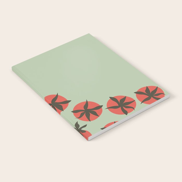 Tomato Print Notebook Gallery Image 1
