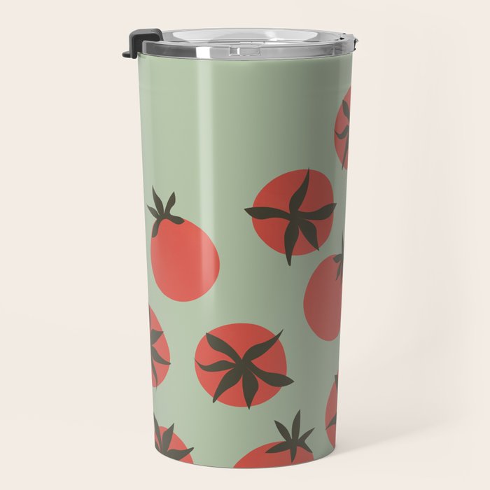 Tomato Print Travel Mug Gallery Image 3