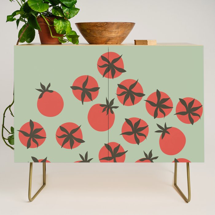 Tomato Print Credenza Gallery Image 1