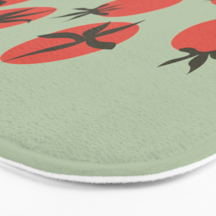 Tomato Print Bath Mat Gallery Image 3