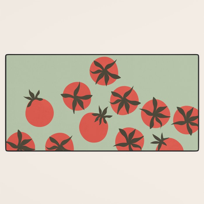 Tomato Print Desk Mat Gallery Image 3