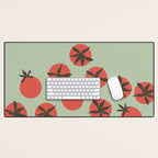 Tomato Print Desk Mat Gallery Image 1