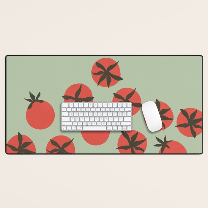 Tomato Print Desk Mat Gallery Image 1