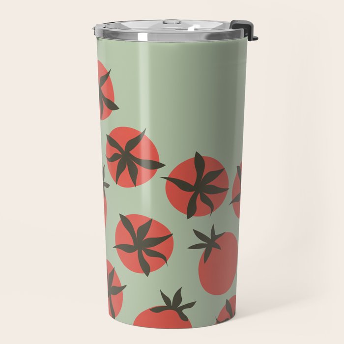 Tomato Print Travel Mug Gallery Image 2