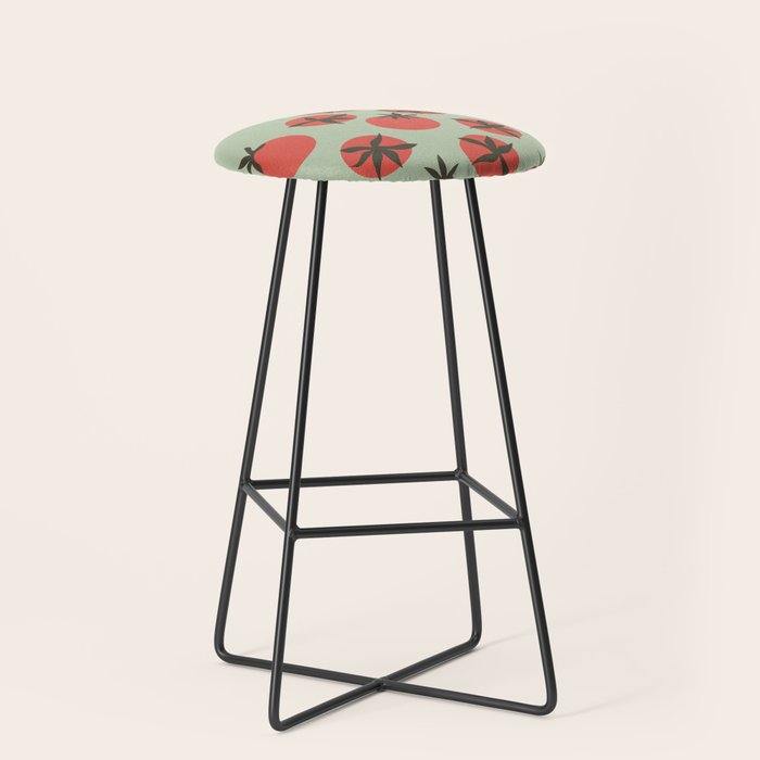 Tomato Print Stool Gallery Image 1