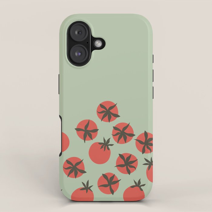 Tomato Print Iphone Case