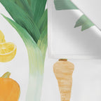 Winter Fruits & Vegetables  Wall Tapestry Gallery Image 3
