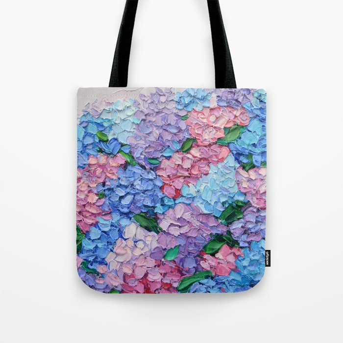 Moonlit Hydrangeas Tote Bag Gallery Image 1