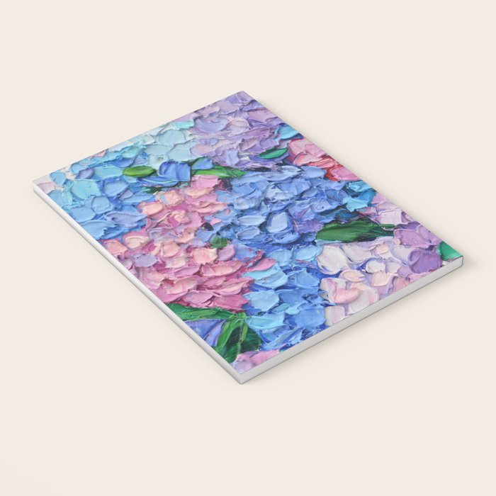 Moonlit Hydrangeas Notebook Gallery Image 3