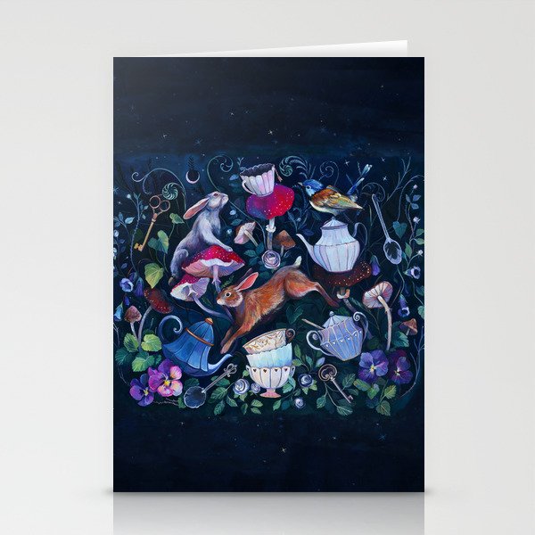 Wonderland Tea Party Stationery Card Gallery Image 2