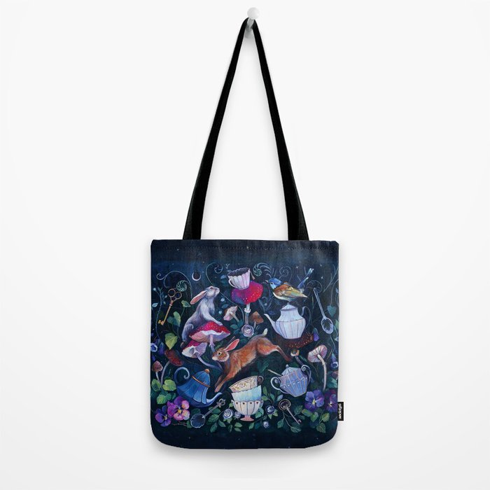 Wonderland Tea Party Tote Bag Gallery Image 2