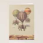 Flight of The Elephants Stationery Card Gallery Image 2