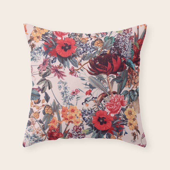 Magical Garden VIII Throw Pillow Gallery Image 6