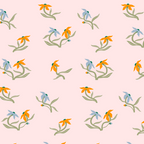Blush Botanica - Floral Pattern Coffee Mug Gallery Image 2