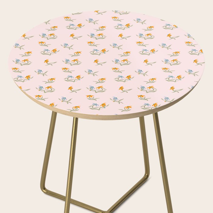 Blush Botanica - Floral Pattern Side Table Gallery Image 2