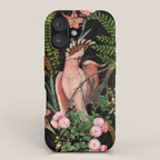 Vintage & Shabby Chic - Botanical Tropical Night Pattern  iPhone Case Gallery Image 1