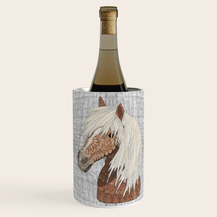 Haflinger Horse Wine Chiller Gallery Image 2