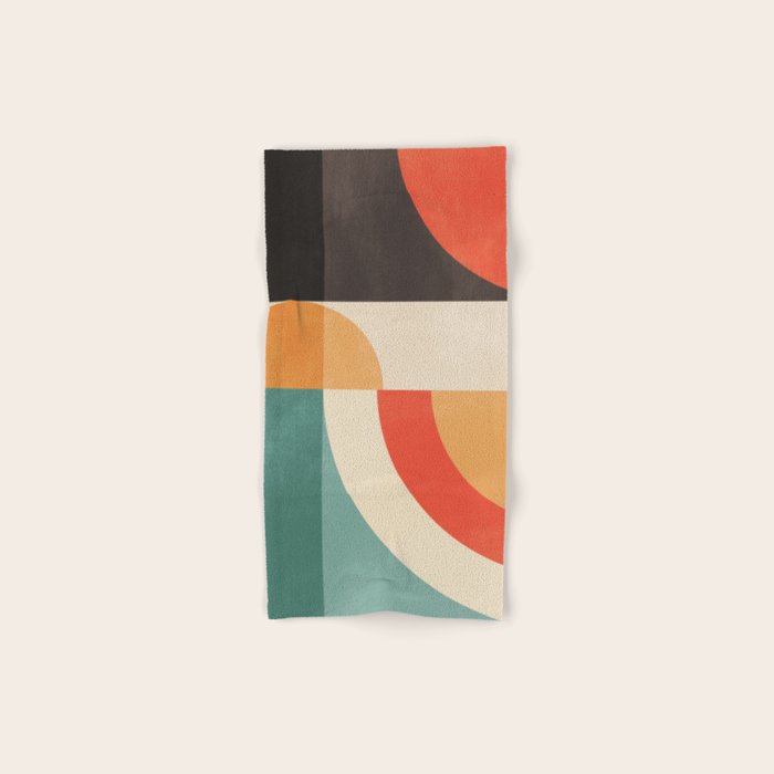 geometric abstract 20 Bath Towel Gallery Image 1