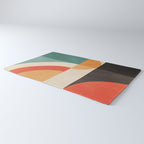 geometric abstract 20 Rug Gallery Image 3