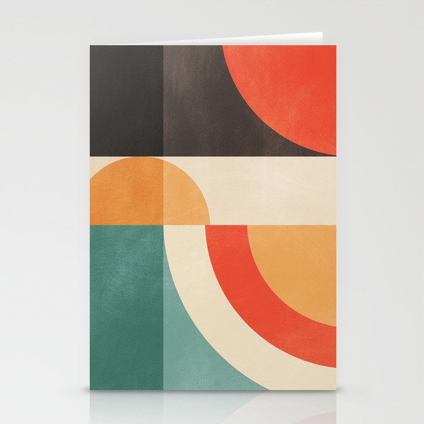 geometric abstract 20 Stationery Card Gallery Image 2