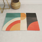 geometric abstract 20 Rug Gallery Image 1