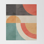 geometric abstract 20 Throw Blanket Gallery Image 2