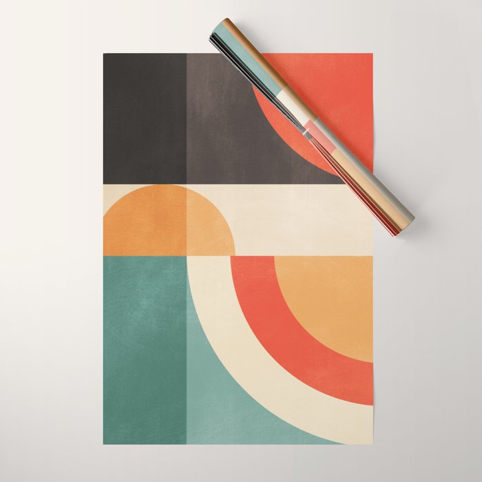geometric abstract 20 Wrapping Paper Gallery Image 1