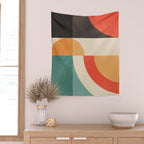 geometric abstract 20 Wall Tapestry Gallery Image 2