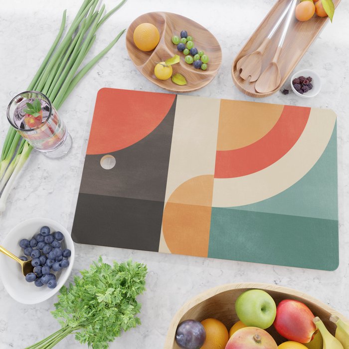 geometric abstract 20 Cutting Board Gallery Image 2