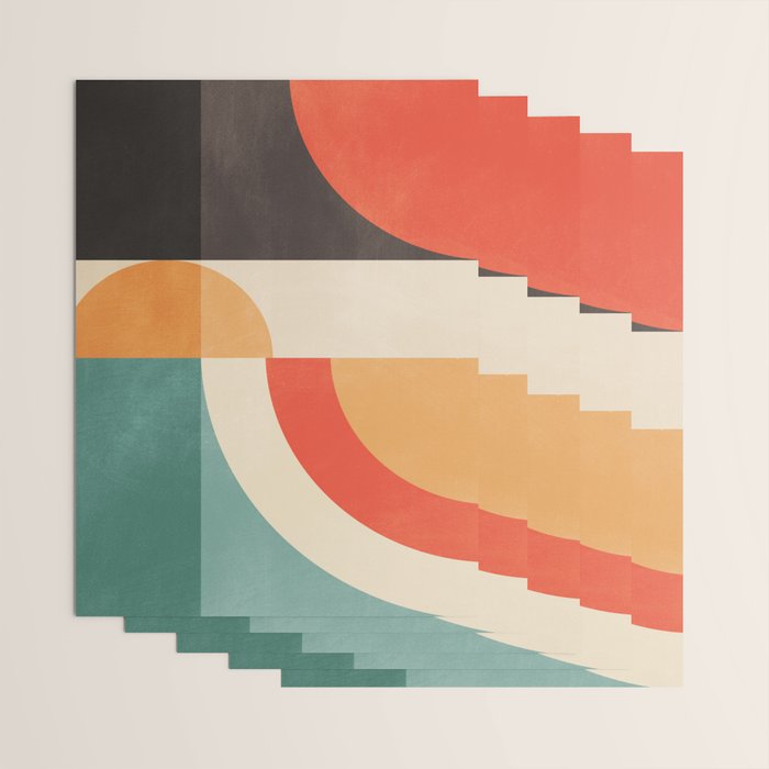 geometric abstract 20 Wrapping Paper Gallery Image 3