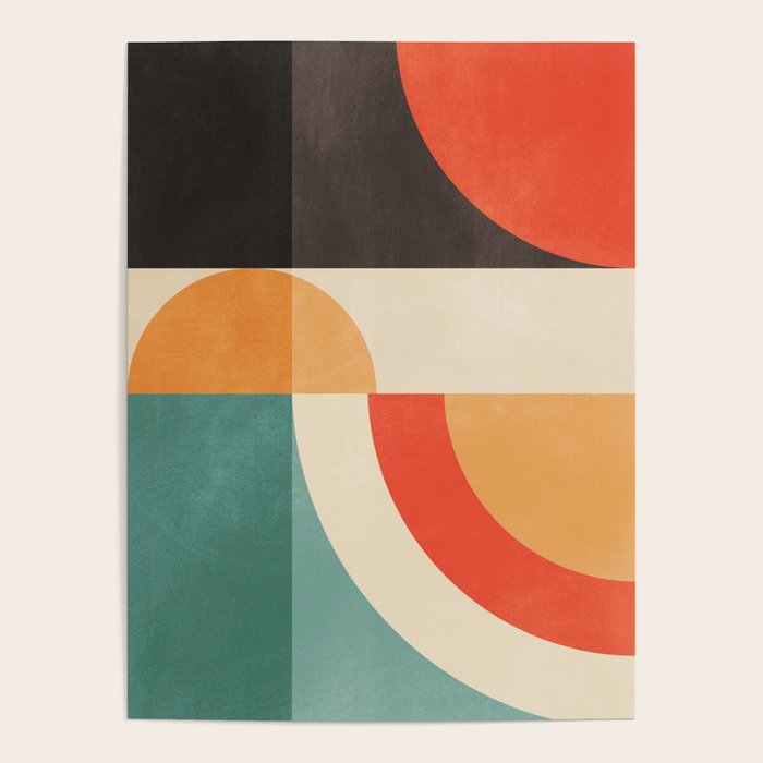 geometric abstract 20 Poster Gallery Image 1