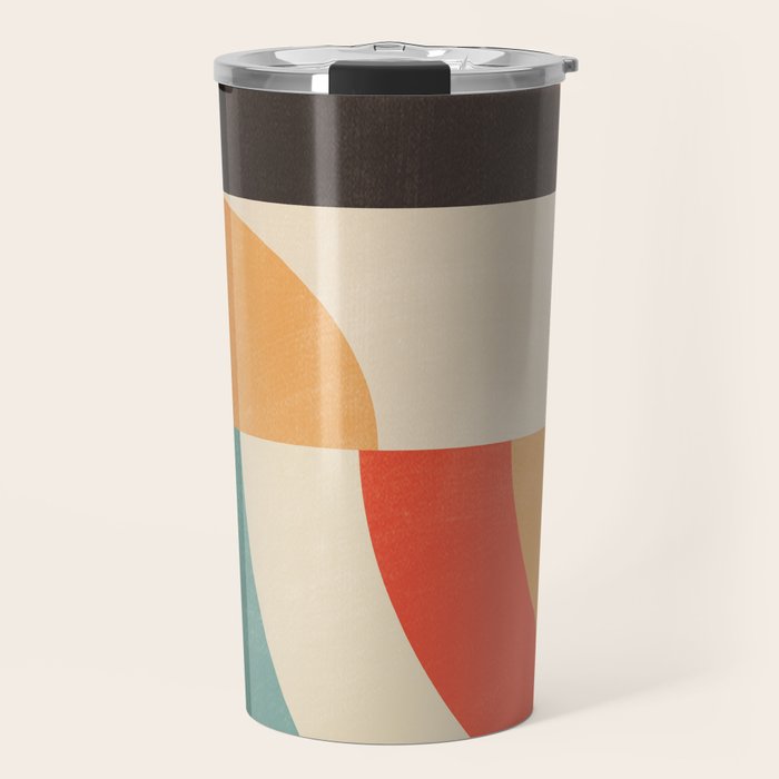 geometric abstract 20 Travel Mug Gallery Image 1