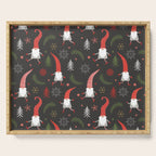 Cute Christmas Elves Serving Tray Gallery Image 1
