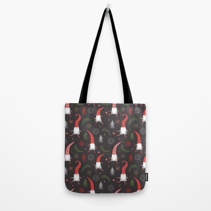 Cute Christmas Elves Tote Bag Gallery Image 2