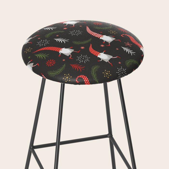 Cute Christmas Elves Stool Gallery Image 2
