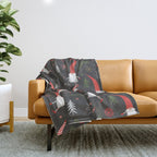 Cute Christmas Elves Throw Blanket Gallery Image 1