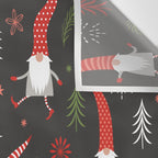 Cute Christmas Elves Wall Tapestry Gallery Image 3