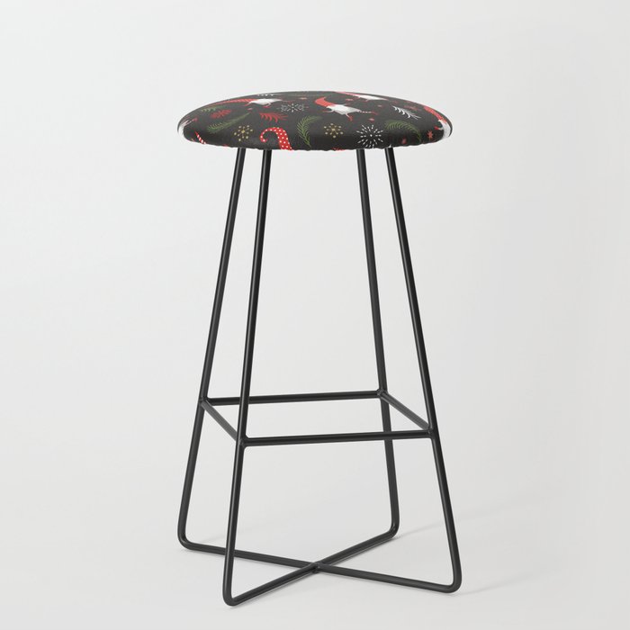 Cute Christmas Elves Stool Gallery Image 1