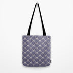 Bows & Ribbons Pattern XXXIII Neutral Lavender Purple Tote Bag Gallery Image 2