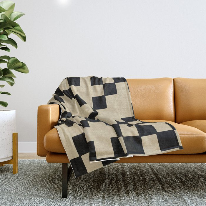 Swiss Cross Remix Throw Blanket Gallery Image 1