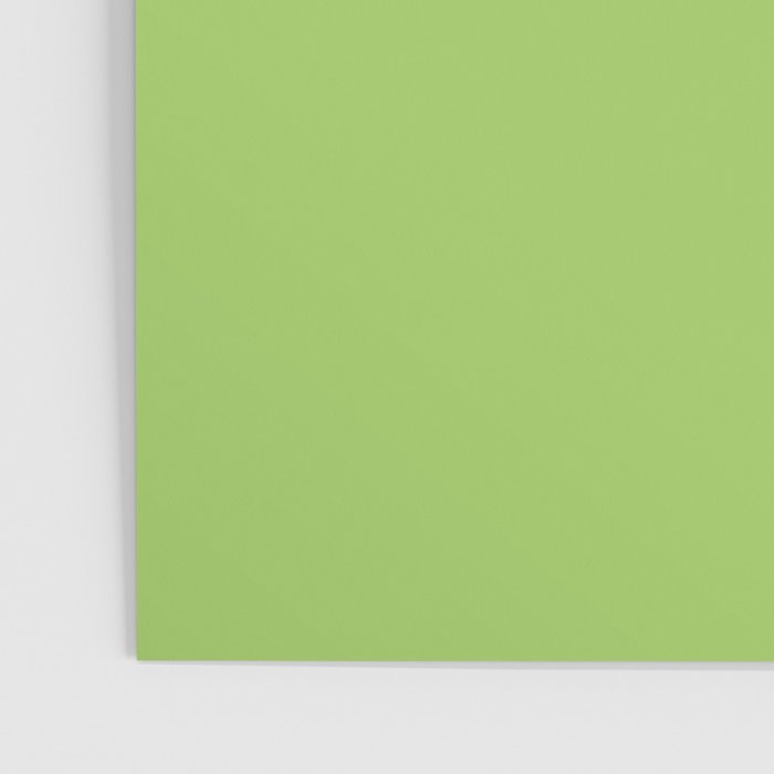 Light Green Lime Solid Color Poster Gallery Image 3