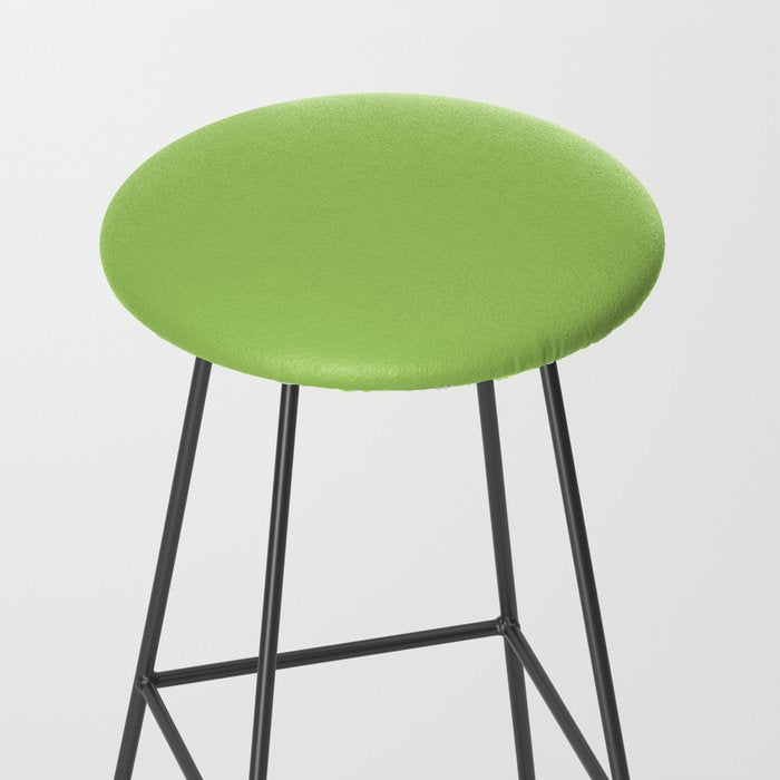 Light Green Lime Solid Color Stool Gallery Image 2
