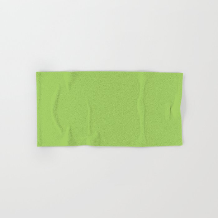 Light Green Lime Solid Color Bath Towel Gallery Image 1