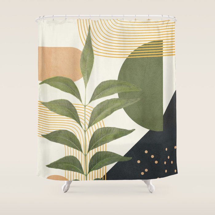 Branch Design 2 Shower Curtain Gallery Image 1