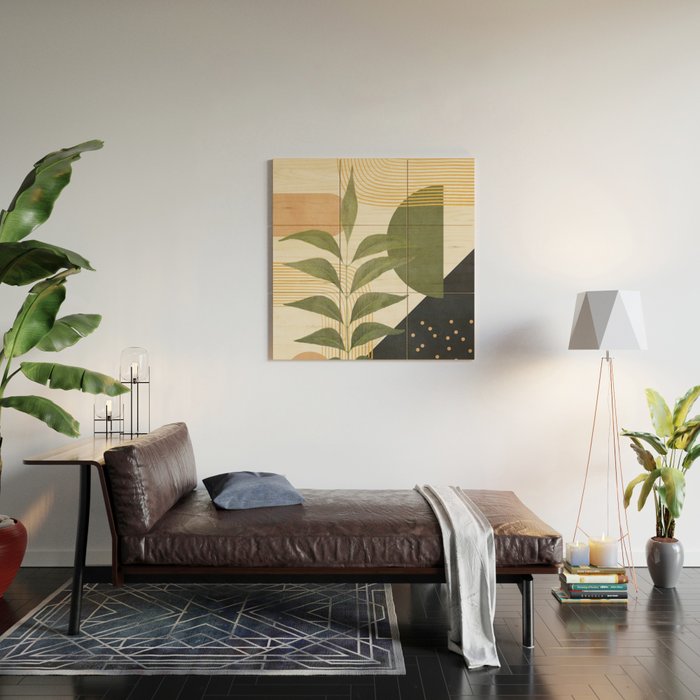 Branch Design 2 Wood Wall Art Gallery Image 2