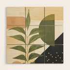 Branch Design 2 Wood Wall Art Gallery Image 1